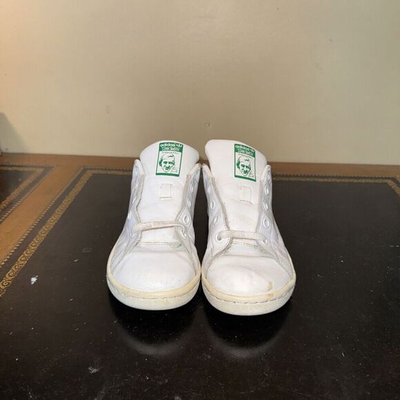 Adidas Stan Smith Og White Green BA8375 Preschool Ps Size 2Y - Picture 2 of 5